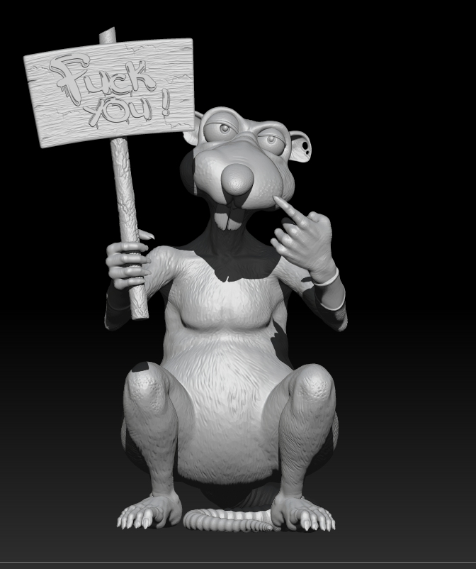 cheeky mouse